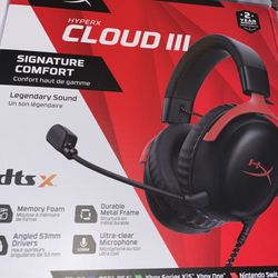 HyperX Cloud lll Gaming Headset For PC/PS5/PS4/Xbox/Nintendo