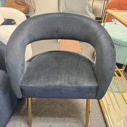 Velvet Chair Only One