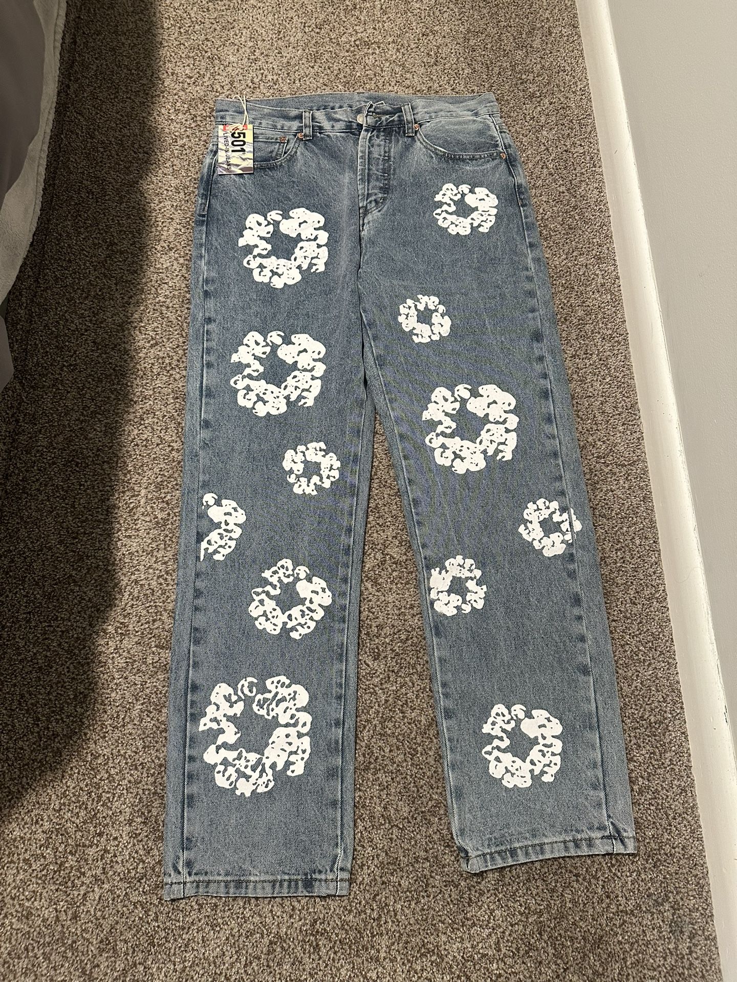 Denim Tears X Levi 501 Jeans 32x32