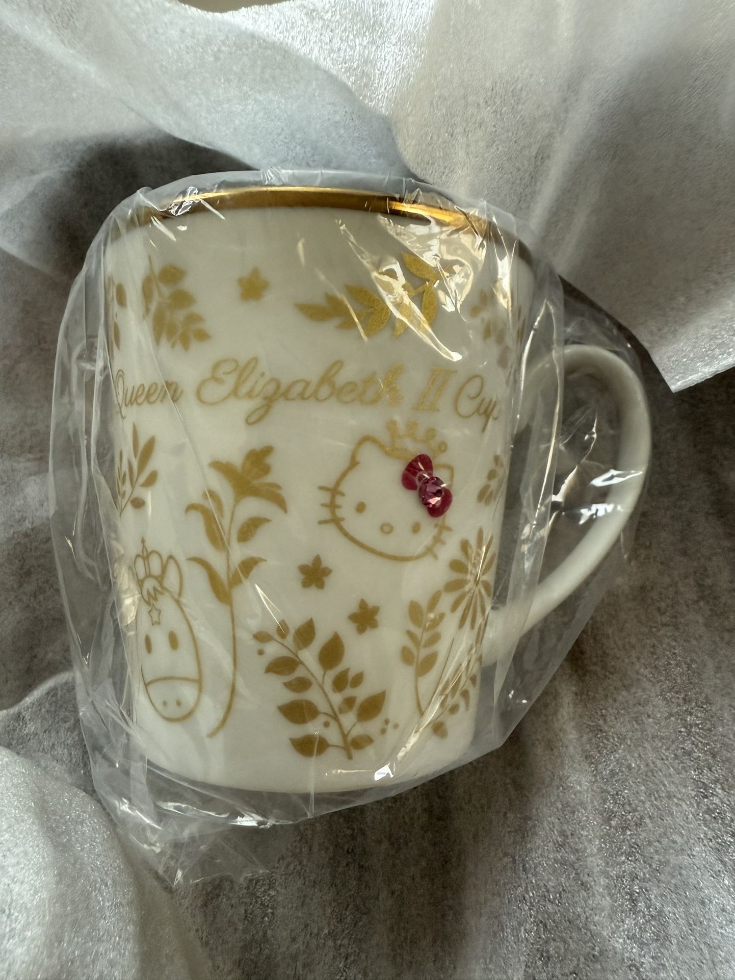 Sanrio Hello Kitty Swarovski Crystal Mug JRA Limited To 200