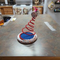 Spring Squeaky Cat Toy