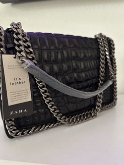 Zara Leather Handbag 