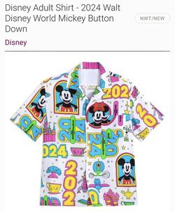 Disney 2024 Button Up (Large)
