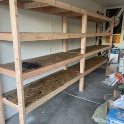 Wooden Shelves 
