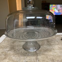 Anchor Hocking Wexford Cake Set 