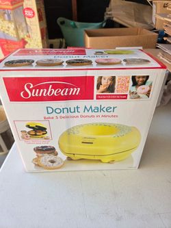 Sunbeam Donut Maker New