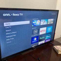 32 Inch ROKU Smart TV Perfect Condition!