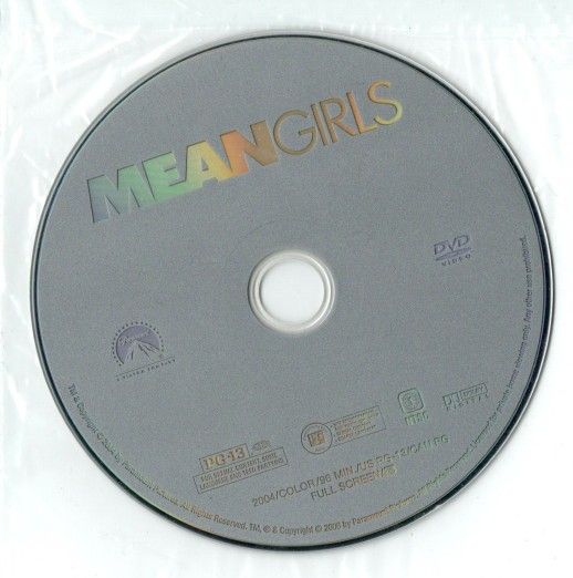 MEAN GIRLS - DVD RATED PG-13