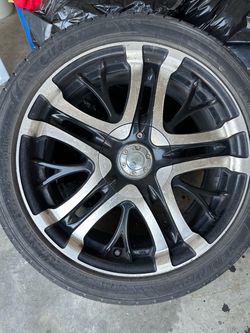 18-Inch Alloy Wheel with All-Weather Tire