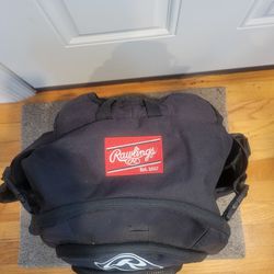 Rawlings Softball Backpack For Gear,  Holds 2 Bats, Helmet, Glove and Cleats