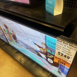 BLACK FRIDAY 43” Samsung 4K Smart TV