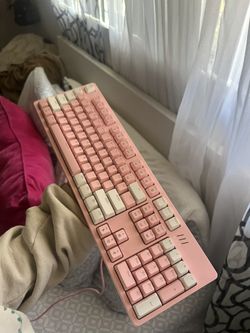 Gaming Keyboard Pink RGB