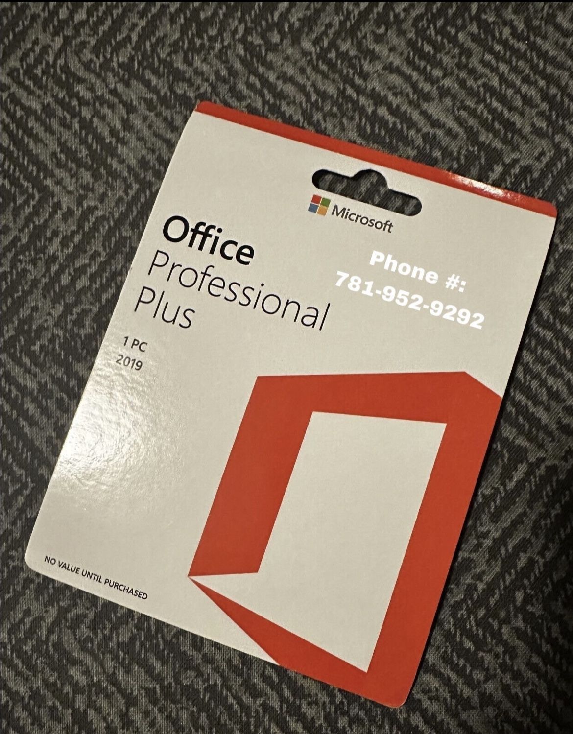Office Professional Plus 2019 1 PC (DlGITAL CODE)  