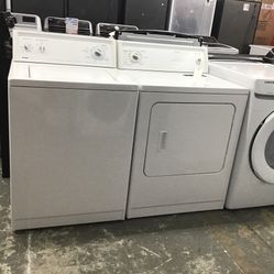 Kenmore Washer And Dryer Set. 1 year Warranty 