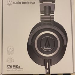 Brand New Audio Technica Headphones ATH-M50x