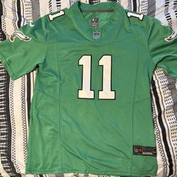 Aj Brown Kelly Green Jersey Size Medium