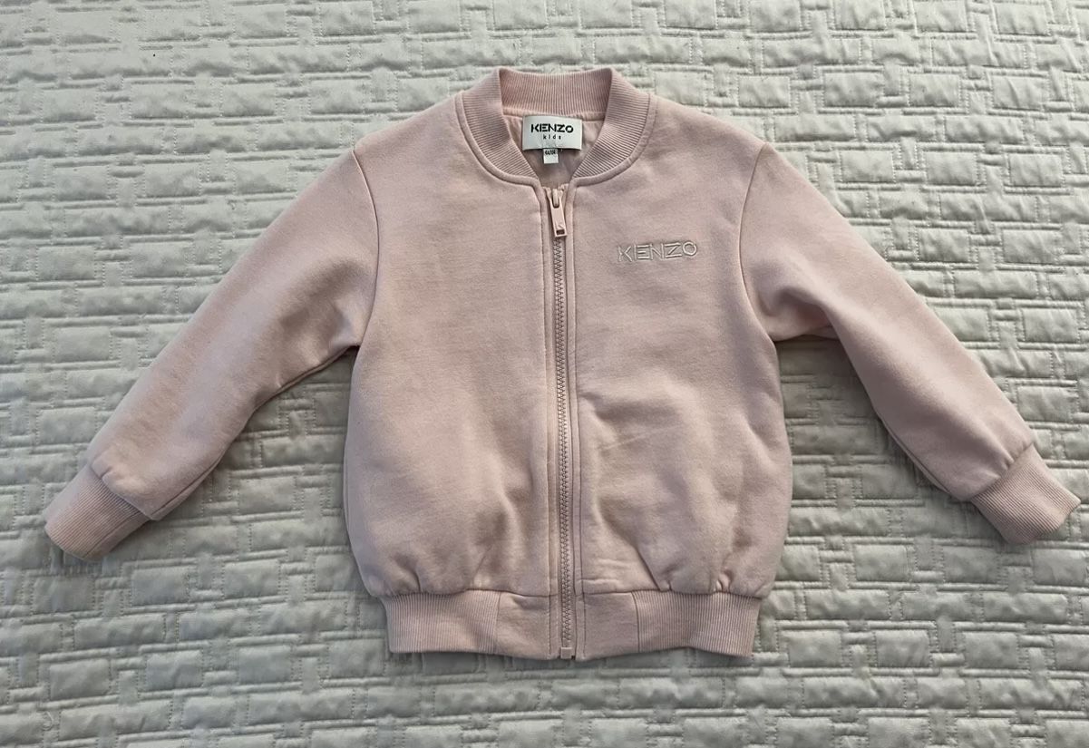 Kenzo Light Pink Girls Jacket - Size 4/4T/104cm