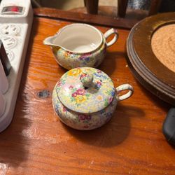 Lord Nelson Ware Stacking Teapot Vintage Pattern England