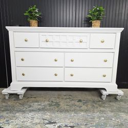 Modern Refinished Dresser 