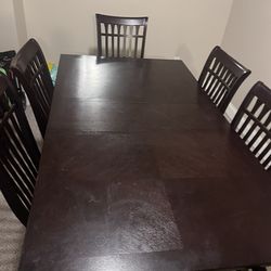 Dinning room set 6 chairs