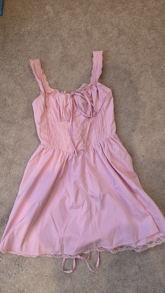 Small Corset Pink Dress