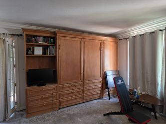 Murphy Bed (Eurobed) (3 pieces + Mattress)
