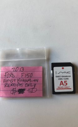 Ford F-150 SD card