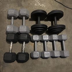 Multiple Dumbbell Set 360lbs 