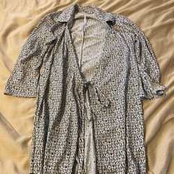 Vintage Long Thin Cover Up