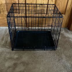 Metal Folding Dog Crate