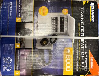 Reliance Back-up Power Transfer Switch Kit