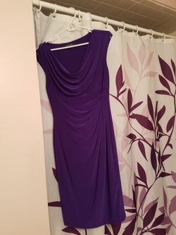 Purple women dress Ralph Lauren size 10