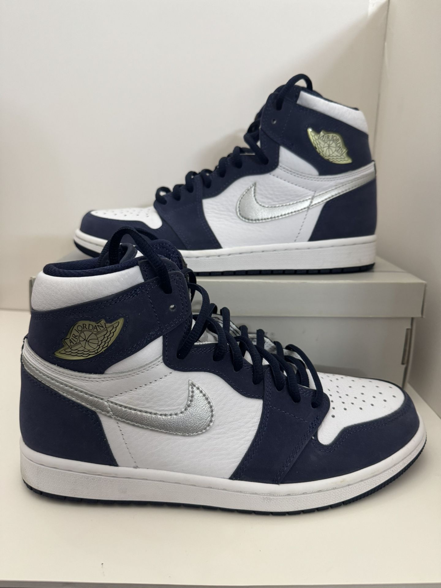 🔥 Jordan 1 Retro High OG “Midnight Navy” – Size 9M – $120 – OG Box Included
