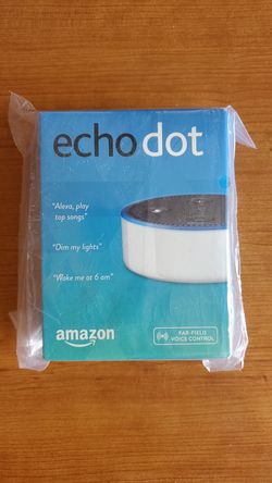 Echo Dot 2nd Gen White New