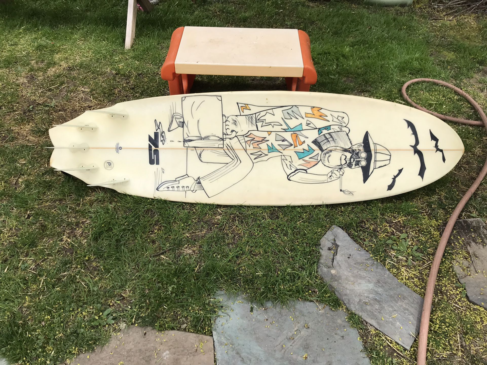 6’6” Superfish II Hybrid Surfboard 