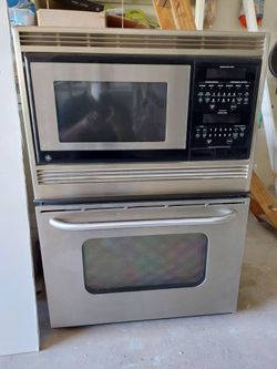 GE oven and microwave bundle