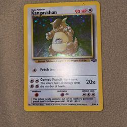 Pokemon Kangaskhan 5/64 1990s OBO!