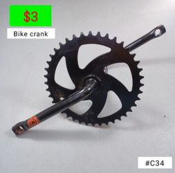 Bike / Bicycle/ Crank/ Black/ Cycling/ Bicicleta/ Parts / Partes / 