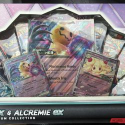 Pokémon TCG Mimikyu ex & Alcreme ex Box