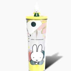 NIB Miffy x Starbucks Cold Cup 24 Oz