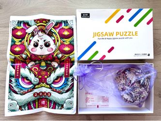 Puzzle 300 piece Chinese New Year of Rabbit theme
