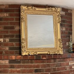 Vintage Gold Mirror