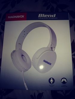 Magnavox Mbh542 Foldable Stereo Headphone With Bluetooth $25
