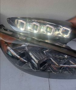 15-18 Ford Focus LED DRL Projector Headlights Luces Focos Micas Faros Faroles Headlamps