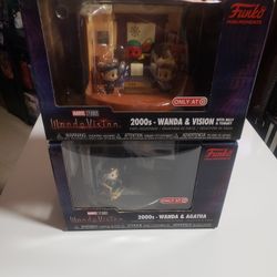 Funko Mini Moments- Marvel's 2000s Wanda & Agatha/ Wanda & Vision W Billy & Tommy