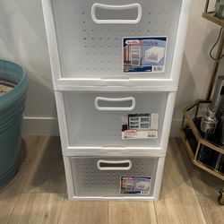 Sterilite Plastic Drawers 