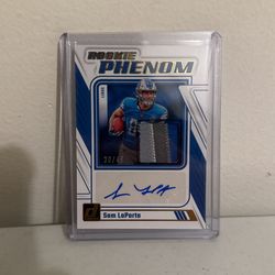 Donruss RPA Sam LaPorta 3 Color Patch 30/49
