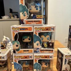 Dragon Ball Funko Pop Lot (5 Pops) – Multiple Exclusives & Glow