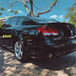 For sale 2010 Lexus GS very low price 800$$ and very low mileage!