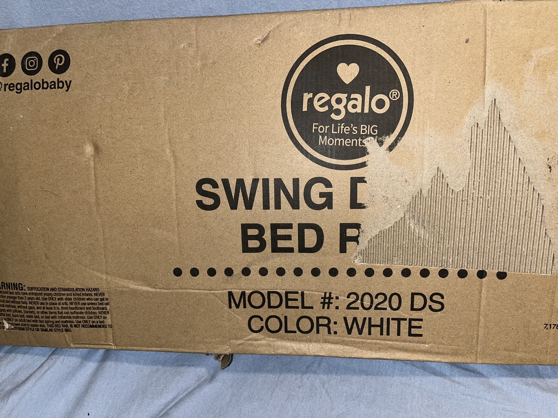 Regalia Swing Down Bed Rail
